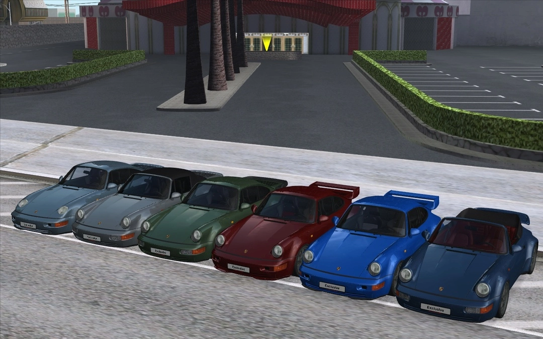 Porsche 911 (964) (Тюн: Carrera RS, Carrera RS 3.8, Turbo 3.6, Turbo 3.3 Cabriolet, Turbo S Flachbau)