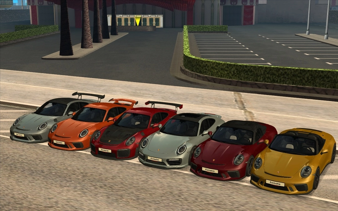 Porsche 911 (Тюн: Turbo S '991, GT2 RS '991, GT3 '991, GT3 RS '991, Speedster '991, Speedster Roof '991)