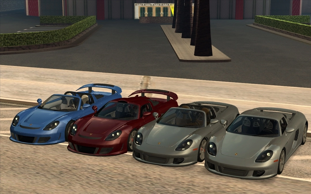 Porsche Carrera GT (Stock / Spyder / Gemballa / Gemballa Spyder)