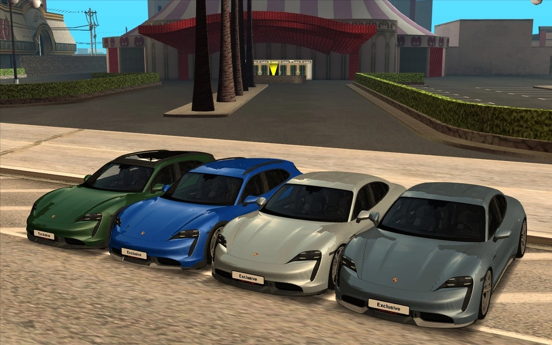 Porsche Taycan (Тюн: Taycan: Stock-Black, Turismo: Stock-Black)